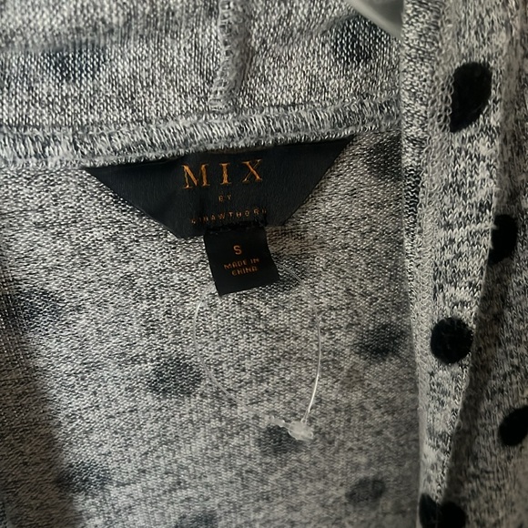 Mix small open front long sleeve cardigan, new condition - Picture 2 of 3